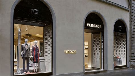 Versace Florence Via Tornabuoni.